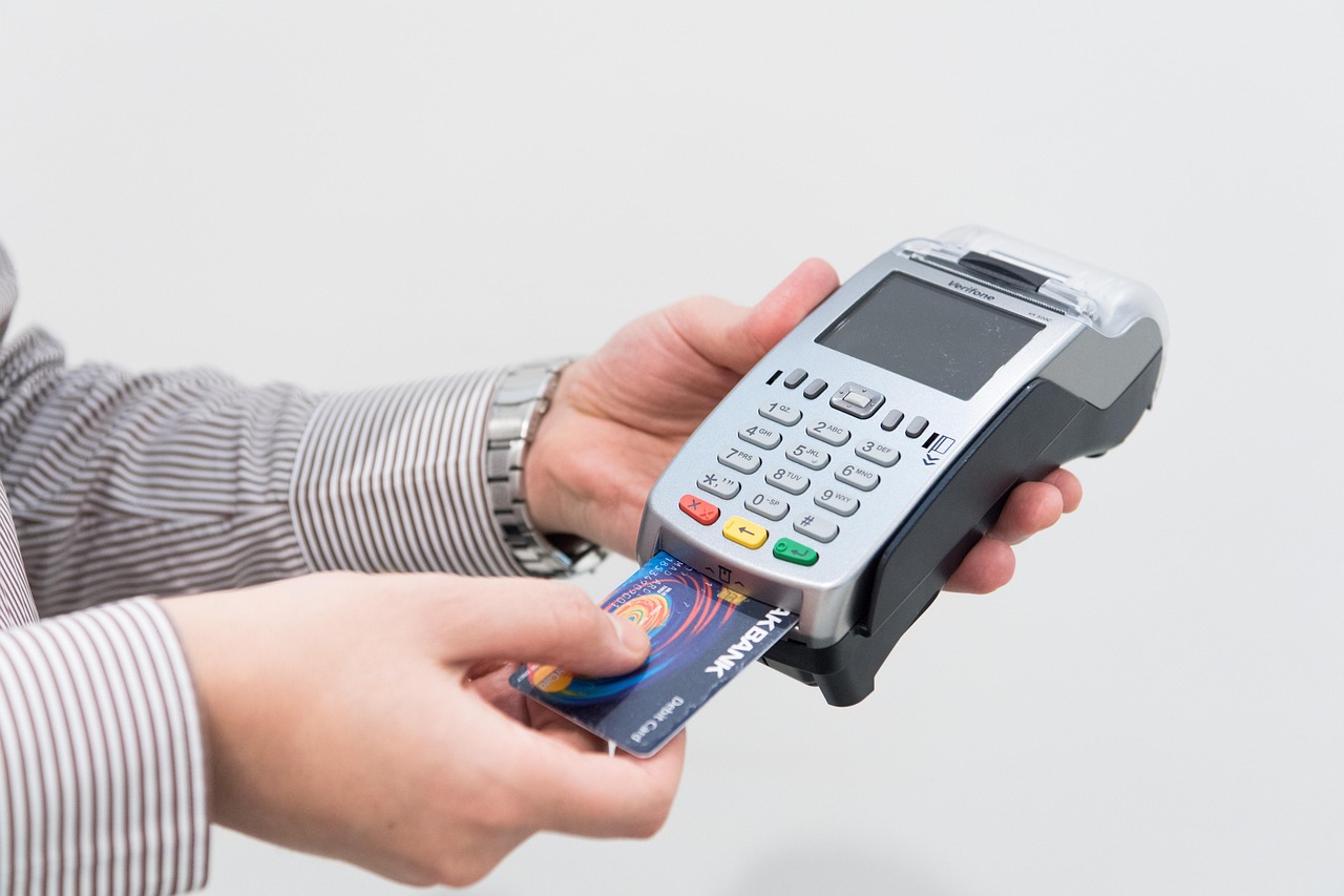 POS terminal payment at checkout